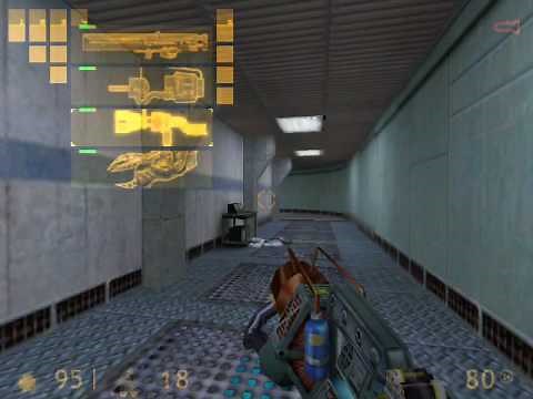 half life all guns,cheats,and killing.wmv