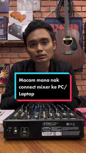 Cara Sambung Mixer ke PC/Laptop untuk Musicians