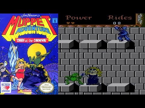 Jim Henson's Muppet Adventure: Chaos at the Carnival [40] NES Longplay