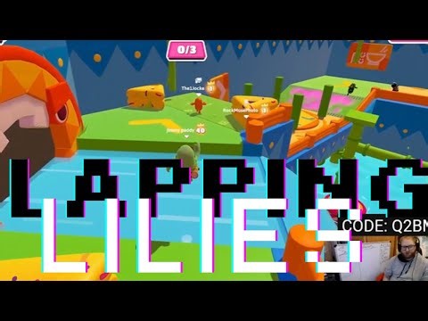 Fall Guys Custom Map | Course | LAPPING LILIES | 520