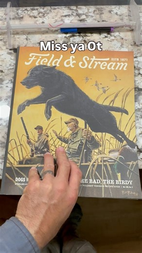 Otto may be gone but his legacy continues. What an amazing honor to be featured in @fieldandstream with my boy. Miss you so much buddy @suzukimarineusa @garminfishhunt | Python Cowboy Hunts