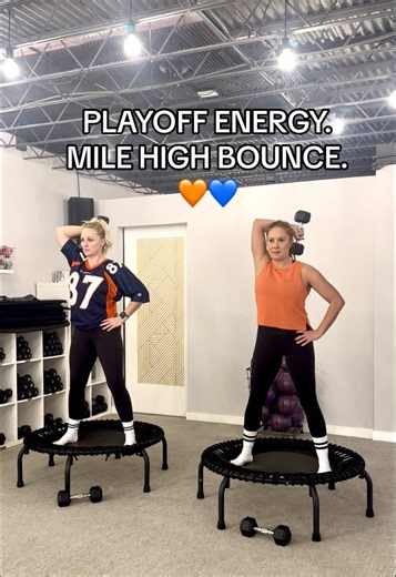 Game day in Denver means next-level energy and we’re bringing it to the rebounder. High-intensity rebound workouts, cardio training, lymphatic drainage, strength, and sweat, all powered by Orange & Blue vibes. If you love rebounding workouts, mini trampoline fitness, cardio that’s easy on the joints, and fun, high-energy workouts, you’re in the right place. 👉 Work out with us on YouTube 👉 Access our on-demand rebound workouts anytime 👉 Bounce, sweat, repeat wherever you are Turn up the energy
