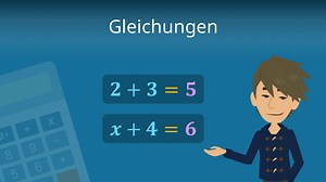 Gleichungen • Was ist eine Gleichung? Gleichungen in Mathe