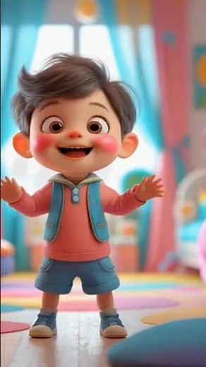 My Happy Little Face | Eyes, Ears, Nose & Mouth Song | Body Parts Nursery Rhyme for Kids #shorts