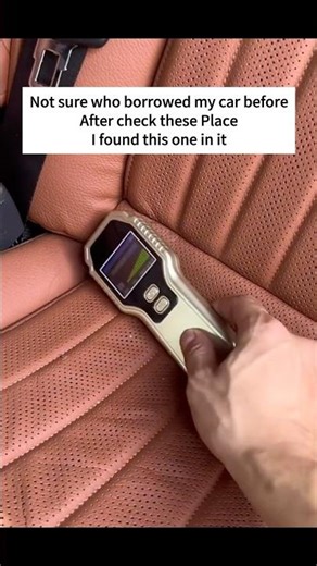 Do you know what's i find in car #Myhomepage #Buyit #GPS #Tracker #Detector #Car #Safety #FYP