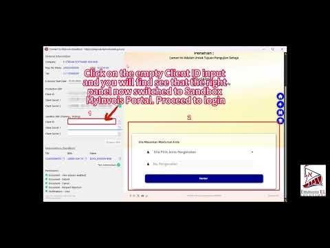 SQL e-Invoice - Step to setup e-Invoice linking with Mytax Portal