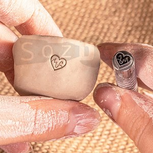 Custom Pottery Stamp Makers Mark Stamp for Clay Ceramic Logo Stamp Personalized Stamp for Polymer Clay Signature Metal Stamp for Pottery - Etsy