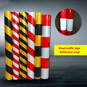 [Hot Item] Reflective Tape Strips High Visibility Self Adhesive Reflective Caution Tape Outdoor Waterproof for Cars Trucks