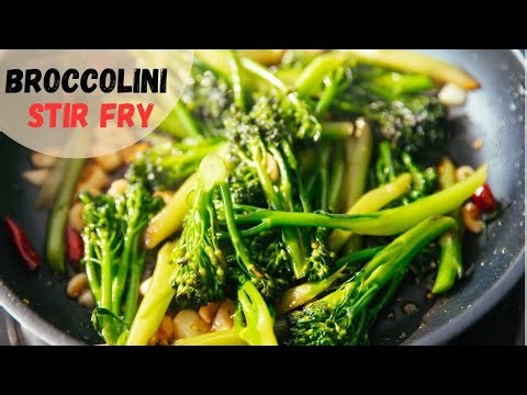 Broccolini Stir Fry