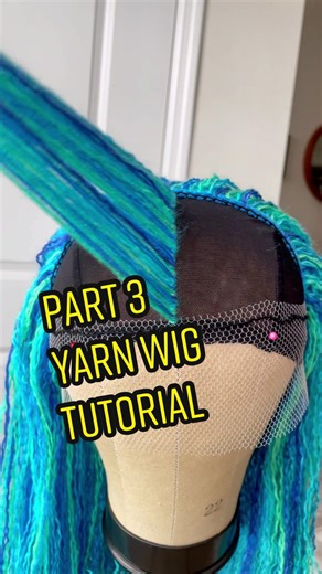 Yarn Wig Tutorial: Part 3 Ventilation Techniques Explained
