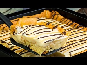 Dessert Facile et Rapide - Gâteau éclair sans cuisson très rapide et facile | Savoureux.TV