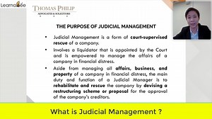 [Webinar - (English) What is Judicial Management ?] Training Duration: 47 mins Master Trainer: Sean Tan Yang Wei & Lavinia Kumaraendran (Thomas Philip Advocates & Solicitors) If you belum bayar Click here to sign up (RM 29) 👉 https://sso.teachable.com/secure/292166/checkout/2695386/what-is-judicial-management Payment inclusive of Unlimited Replay, Download of PDF Slides or Notes, Certificate of Completion to manually claim your CPD/CPE points. Bee Happy. Learn Online Learn #NowForgetTomorrow | 