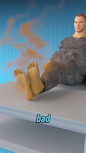 Mr.BrainBoost on Instagram: "Why Do Your Feet Smell Like Cheese? The Science Behind Stinky Feet! Ever noticed your feet smell like stinky cheese? 🤢🧀 That’s because your feet have more sweat glands than most parts of your body! When bacteria break down sweat, it releases a strong odor. So, if your socks are overdue for a change, now’s the time! 🧦👃💨 #footodor #stinkyfeet #sweatglands #funfacts #whydofeetsmell #scienceofsmell #bodymysteries #stayfresh #hygienetips #didyouknow"