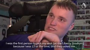 391K views · 4.8K reactions | Swansea City Football Club is a big part of Josh's life... And he's a big part of life at the Liberty Stadium! | Premier League | Facebook