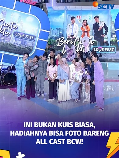 Foto Bareng Cast BCW di SCTV Live!