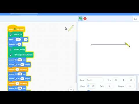 Dessiner un rectangle avec scratch