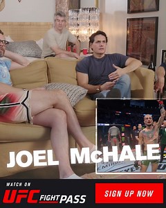 12K views · 214 reactions | Watch the fights with Joel Mchale | Jim Norton | Matt Serra | Frank Grillo | Luis Gomez | Forrest Griffin | Neil Magny & MORE! #UFC264 Watch Party | Streaming Now | https://bit.ly/2WmwzyU | UFC Fight Pass | Facebook