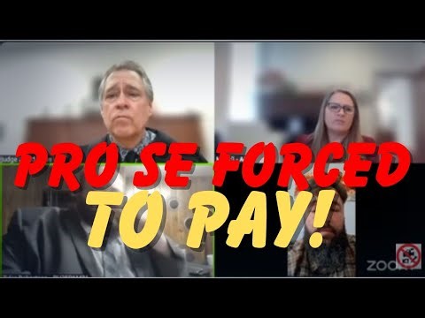 Pro Se Files Wrong Case… Judge: “Now Pay Their Lawyer”