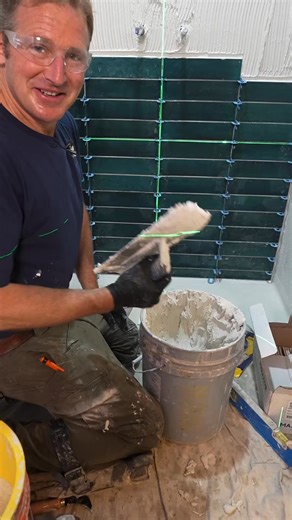 Will a trowel scraper make me less of a mess 😆😆🤩🤩🔥🔥👍💪 #DIY #tile @Bucky Tools #bathroomremodel #homeimprovement #bathroomremodelingteacher #freestuff #NASCAR #NFLSunday #freeitems #TransportationProvided #freetogoodhome #FitnessEquipment #curbsidepickup #trading #sticker #fblifestylee | Bathroomremodelingteacher