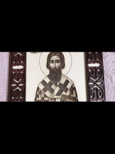 Ikona Sveti Sava #fyp #srbija #slovenija #ikone #christians