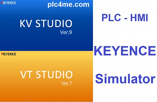 [PLC Keyence] PLC-HMI Simulator Toturial (Using KV-Studio   VT-Studio) - plc4me.com