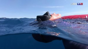 Elle prépare une prouesse : effectuer une descente - à 100 mètres de profondeur - jamais réalisée par une Française. On vous présente Alice Modolo - Championne d'apnée / Conférencière 👇. | TF1 INFO