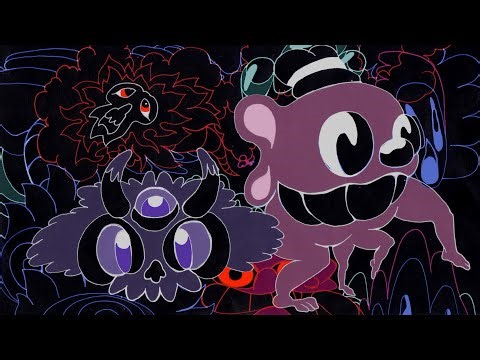 Trippy Animation - Hand Drawn VJ Loop