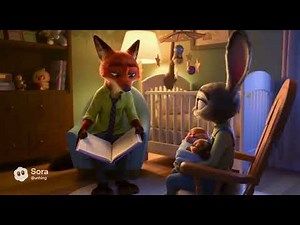 Zootopia 2 | Zootopia Family Scene - Nick x Judy with Violet Part 1 (Disney Style) GM Comic