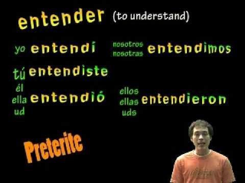 02 Spanish Lesson - Preterite Regular -ER verbs