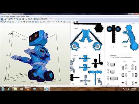 How to use Pepakura viewer 4