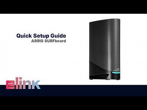 How to Set Up Your Cable Modem (ARRIS SURFboard)