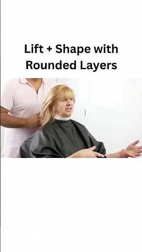 How To Cut Rounded Layers for Volume | Step-by-Step Women’s Haircut Tutorial