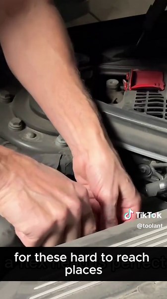 Tight space? No problem! Our mini ratchet set fits! Perfect for those hard-to-reach spots. Get it right now! #toolant #diyproject #fix #tiktokshopblackfriday