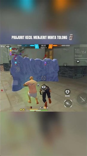 little soldier screams for help #baldff #freefireindonesia #freefireshorts