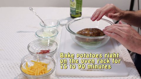 How to Make an Amazing Baked Potato | Easy Baked Potatoes Recipe