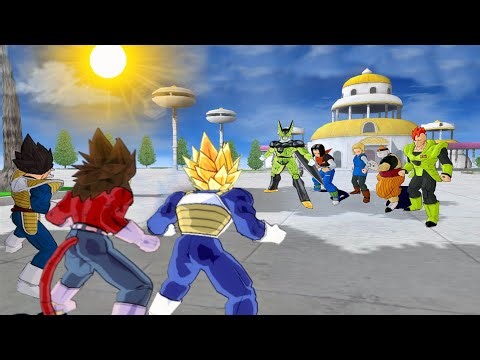 What If Vegeta All Forms 💥 Base To Majin 😈 Vs Perfect Cell And All Androids 🤖 | DBZ BT3 Ultimate