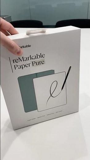 Unboxing ReMarkable Paper Pure! $399 E Ink Tablet Bundle