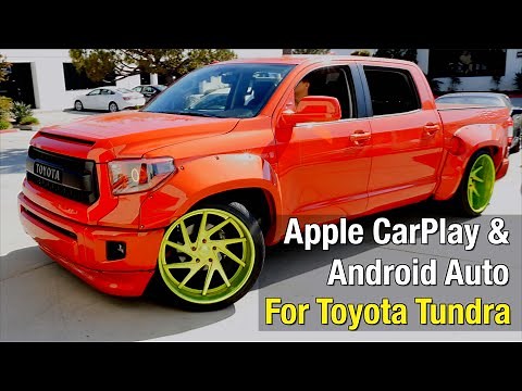 2014-2019 Toyota Tundra | Wired Apple CarPlay & Android Auto | Installation