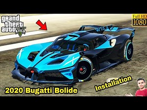 GTA 5 : HOW TO INSTALL 2020 BUGATTI BOLIDE CAR MOD🔥🔥🔥