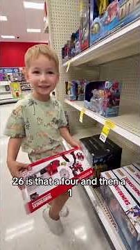 I TAKE MY 3 YEAR OLD TO TARGET AND LET HIM CHOOSE A SURPRISE TOY!
