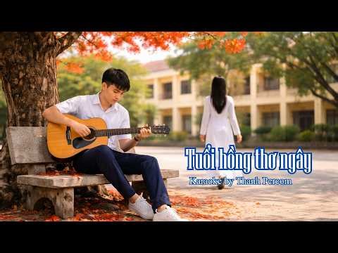 Tuổi hồng thơ ngây || Karaoke || Tone Nam
