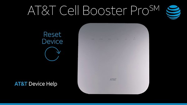 How to Reset Your AT&T Cell Booster Pro