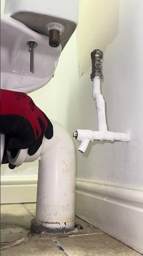 toilet leaking on the floor? stop water damage with this professional repair