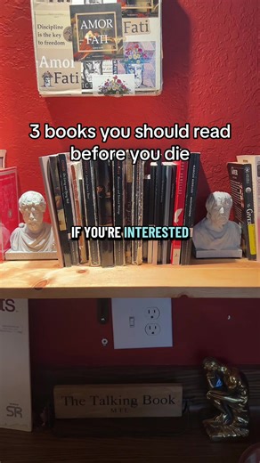 Three books you should consider reading #books #book #philosophy #selfdevelopment