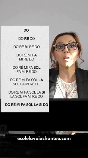 Exercice pour la justesse de la voix et le solfège à faire tous les jours #coursdechant #techniquevocale #solfege #justessevocale #coursdechantenligne #exercicevocal | Marie-Laurence Dubé-Coach vocal & chanteuse