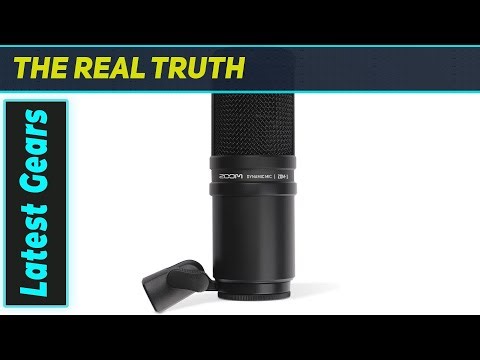 Zoom ZDM-1: The Ultimate Dynamic Mic for Podcasting & Vocals