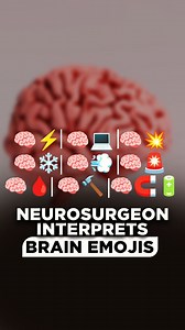 Neurosurgeon interprets brain emojis 🧠 Can you guess the last one? #neurosurgeon #emojis #brain #humor | Royal Spine Surgery - Dr. Mohamed Abdulhamid - د. محمد عبدالحميد