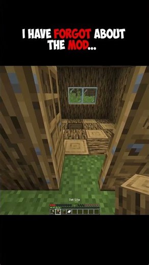 (Minecraft)I have forgot about the mod...🤯#minecraft