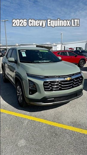 2026 Chevy Equinox LT in Cacti Green!