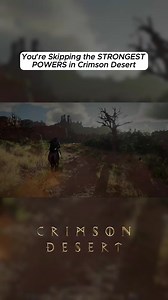 You're Skipping the STRONGEST POWERS in Crimson Desert #CrimsonDesert #CrimsonDesertGameplay #GamingTips #HiddenPowers #OPBuild #RPGGuide #GamingTikTok